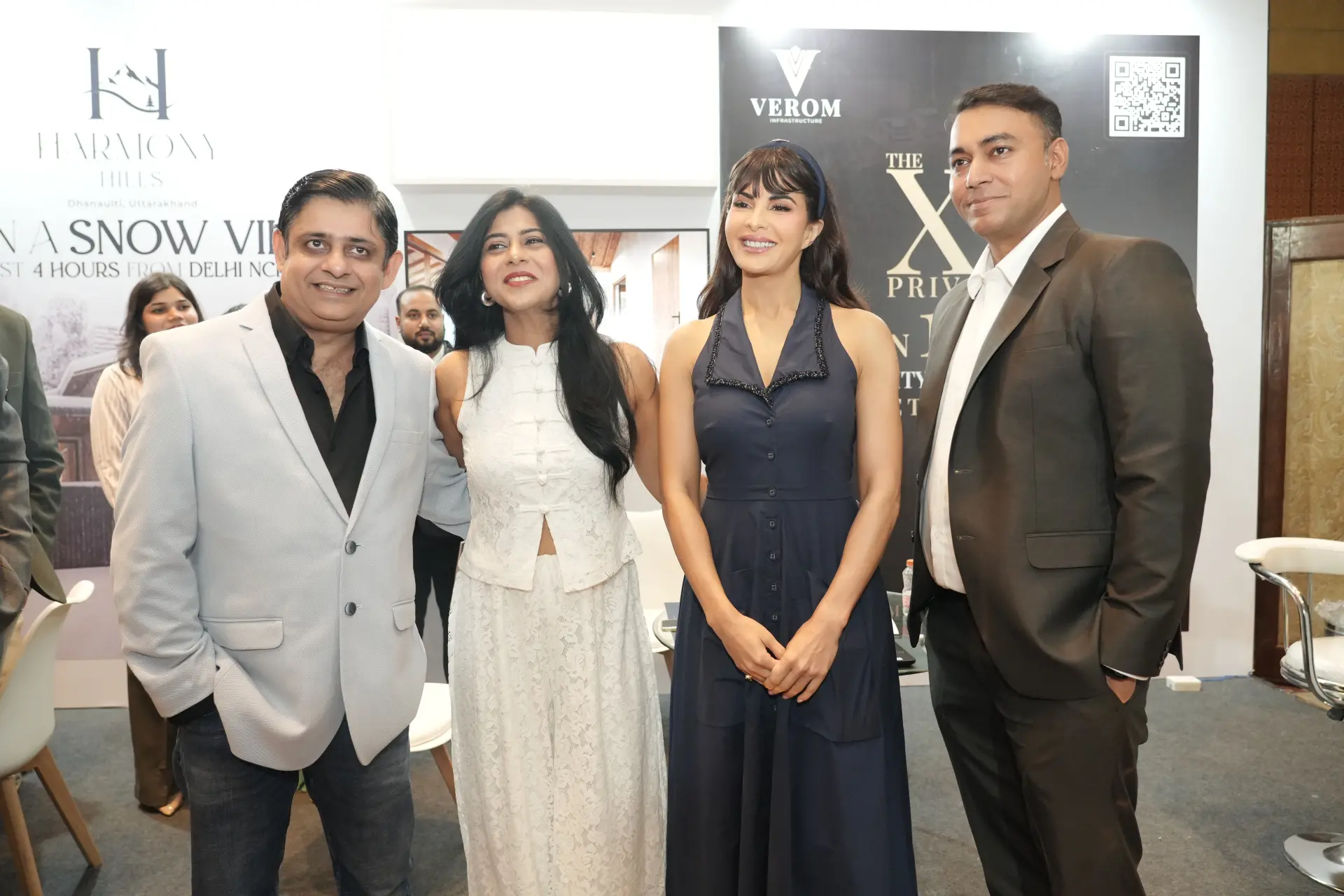Jacqueline Fernandez at Our Stall — NKN International Property Expo 2026